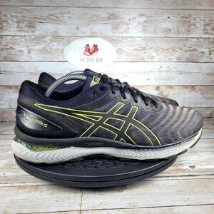 Asics Gel Nimbus 22 Men's Size 10.5 Grey/Lime Athletic Sneaker Running Shoes
